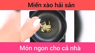 Miến xào hải sản