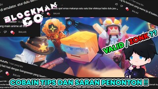 AKU MENGIKUTI SARAN PENONTON !! APAKAH AKU JADI PRO SEKARANG ?? - BLOCKMAN GO #2