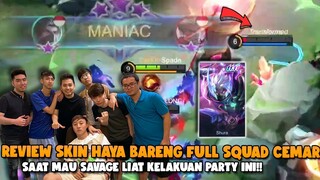 REVIEW SKIN HAYA SHURA!! SUMPAH GW UDAH PASTI 100% DAPAT SAVAGE LIAT KELAKUAN PARTY INI