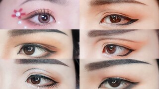 Trang điểm mắt, vẽ chu sa cổ trang Trung| Chinese ancient eyes makeup- Nhã Di Các.