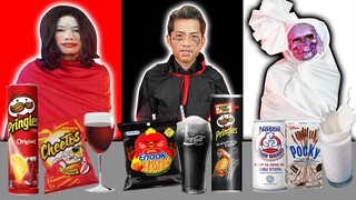 PILIH KARAKTER HANTU SESUAI MAKANAN 1 WARNA!! SEREM BANGET!!