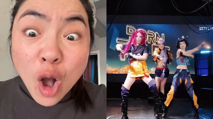 Wow, young lady, what are you guys up to?