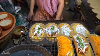 Ẩm thực đường phố Thái Lan - khu chợ nổi Bangkok | Bangkoks Floating Market Street Food in Thailand