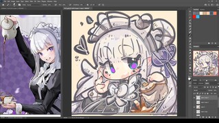 1913 - Emilia : Clumsy Maid / 爱蜜莉雅 : 生涩女仆  19 Mar 2024