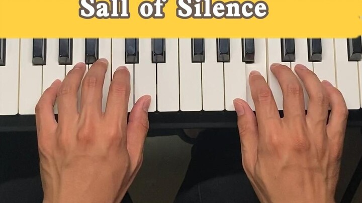 Skor piano "Attack on Titan" untuk kedua tangan