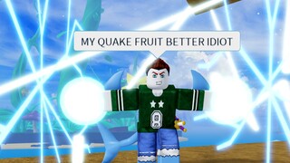 Awakened Quake Fruit VS Toxic Kid's Unawakened Quake Fruit... (Blox Fruits)