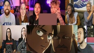 ATTACK ON TITAN EPISODE 10 REACTION MASHUP!!