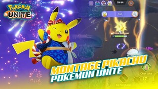 PIKACHU GAMEPLAY MOBA ANIME - POKEMON UNITE