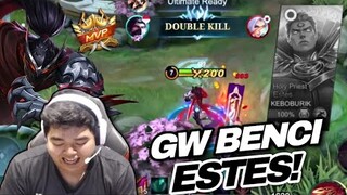 SUMPAH INI HERO PALING GW BENCI !! R7 HAYABUSA | MOBILE LEGENDS