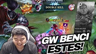 SUMPAH INI HERO PALING GW BENCI !! R7 HAYABUSA | MOBILE LEGENDS