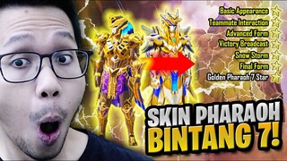 INI DIA SKIN GOLDEN PHARAOH ULTIMATE! TAMBAH KEREN AJA MAX LEVEL NYA! - PUBG MOBILE