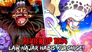 REVIEW OP 1064..!! Strategi Tak Terduga Dari LAW Berhasil Sudutkan Kurohige!! Dragon Dan Vegapunk?!