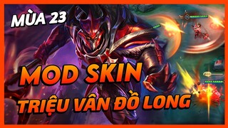 Mod Skin Triệu Vân Dũng Sĩ Đồ Long Mùa 23 Mới Nhất Full Hiệu Ứng Không Lỗi Mạng | Yugi Gaming