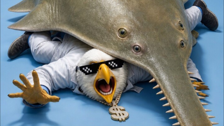 FISH WITH INBUILT SWORD-sawfish