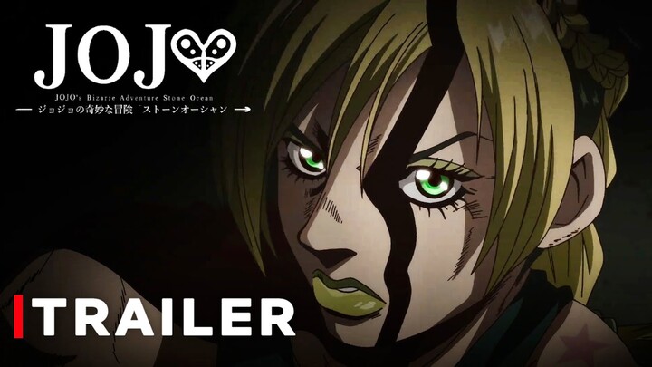 JoJo's Bizarre Adventure Part 6: Stone Ocean (2nd Cour) - Official Trailer | English Sub