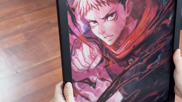 My girlfriend gave me a Jujutsu Kaisen that changes during Chinese Valentine's Day!