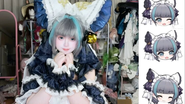 Little cat, you can eat a cheeseburger.