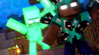 [GMV] Minecraft/Dân làng phiền phức và Herobrine - Bị quỷ dữ mê hoặc