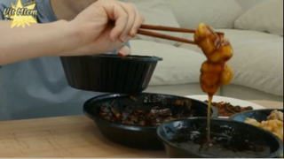 Cơm kim chi, mì tương đen... phần cuối #mukbang