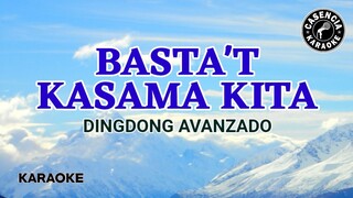 Basta't Kasama Kita (Karaoke) - Dingdong Avanzado