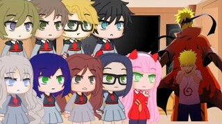 Darling in the Franxx react a Naruto||GC