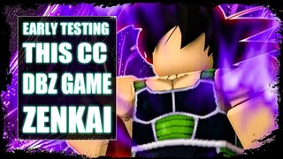 Early Testing This Closed Community Dragon Ball Roblox Game