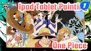 Ipad Tablet Painting / One Piece_1