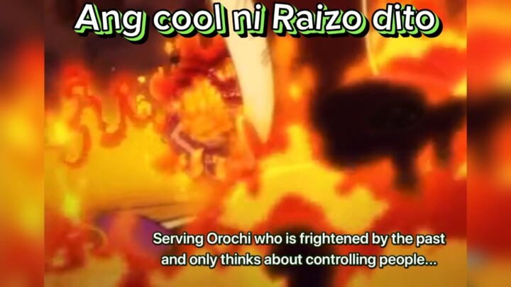 Cool Moments of Raizo in Land of Wano Arc #anime #One Piece