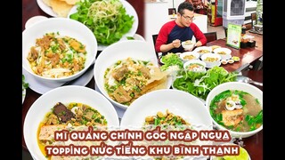 MÌ QUẢNG chính gốc topping ngập tràn nức tiếng khu Bình Thạnh | Địa điểm ăn uống