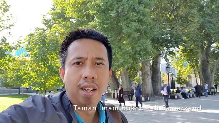 Di Taman Imam Bukhori di Kota Samarkand, Makamnya Ada di Bawah Tanah