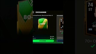 80-97 Exchange And got this 💀🔥 #fifamobile #fifa23 #eafc24 #shorts