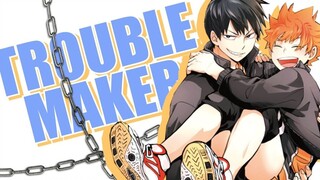 【排球少年/MMV/油管搬运】影日 - Troublemaker