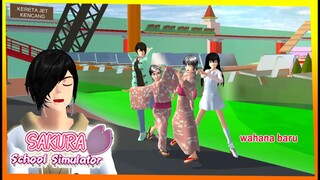 KITA PIKNIK NAIK WAHANA BARU+ KEREN! RUMAH TARASHI RUNTUH PART 2 - SAKURA SCHOOL SIMULATOR INDONESIA