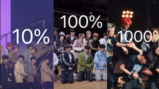 【TREASURE】当盒人用不同的力度跳DARARI