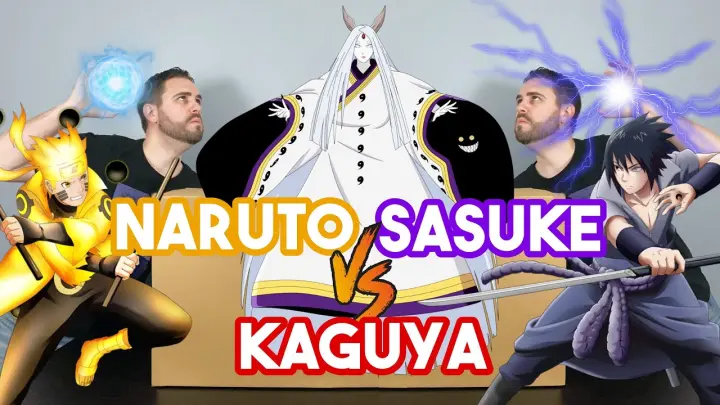 FINAL BATTLE Naruto & Sasuke ðŸ†š Kaguya l Feat. SO6P Kurama & Susanoo : Indra Arrow l STATUE UNBOXING