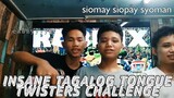 Nakagat ang Dila, Insane tongue twister Filipino tagalog words