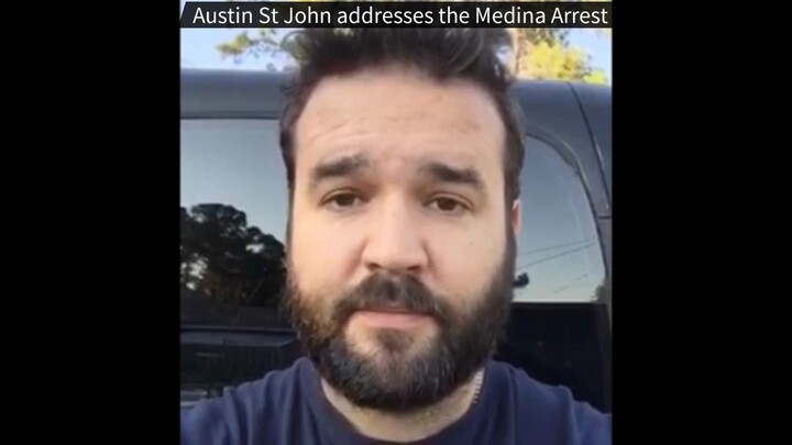 Austin St. John--Mighty Morphin Red Ranger--Addresses the Medina Arrest