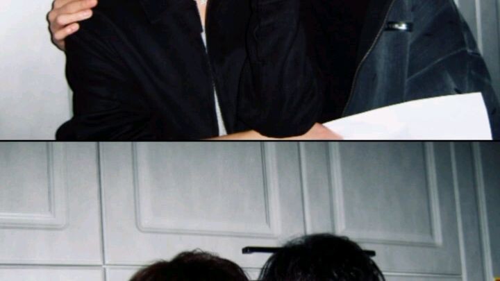 the youngest child is out there.always kissing you