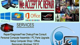 How to check PC problem turn On And Off the power supply (Tagalog)