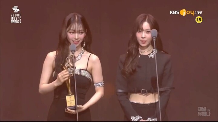 ขอแสดงความยินดีกับ aespa ที่ได้รับรางวัล Bonsang ในงาน Seoul Music Awards!