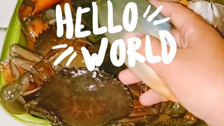 Home made "Adobong Mud Crab 🦀"https://youtu.be/NrnACGY7LNE
