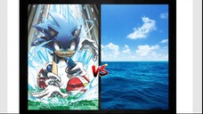 Sonic the Hedgehog (Archie version / All Forms) VS Water