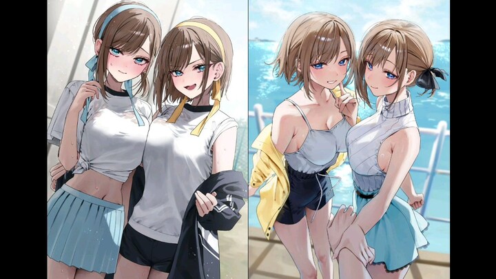 Hikari Usami & Chikage Usami Twins 🤎