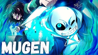 ESSA DUPLA DE UNDERTALE INVADIU O MUGEN (FRISK E SANS CONTRA TODO MUNDO)