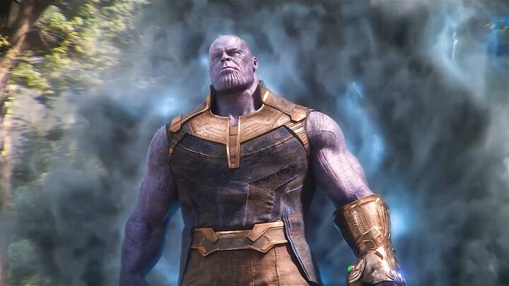 “Thanos in his Infinity Gauntlet from Avengers 3 feels absolutely overwhelming.”