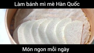 Làm bánh mì mè Hàn Quốc