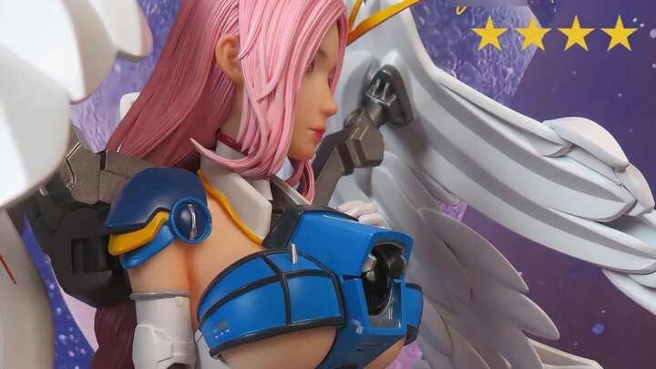 Good news for those who practice both Gundam and figures~ MMS Studio Gundam W Mecha Girl 3.0 Wing EW