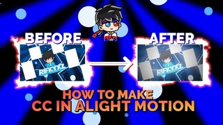 [HOW TO MAKE CC IN ALIGHT MOTION!!] #TUTORIALINTRO