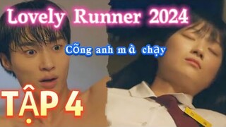 Review Phim:Lovely runner Tập 4 |Cõng anh mà chạy| Du hành về quá khứ,Côgái quyết thay đổi tương lai