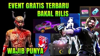 FREE FIRE!! BOCORAN EVENT GRATIS, EVENT DISKON, 29.999 DIAMOND GRATIS, SKIN KATANA LOBBY